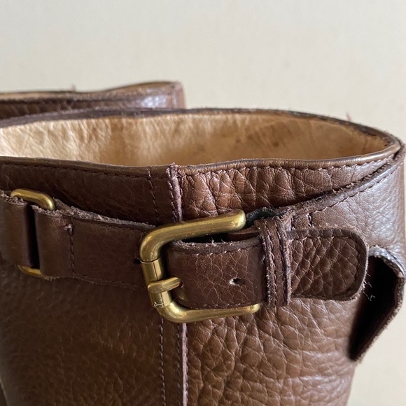 Coach Kaylie Pebble Leather Boots - Picture 8 of 16